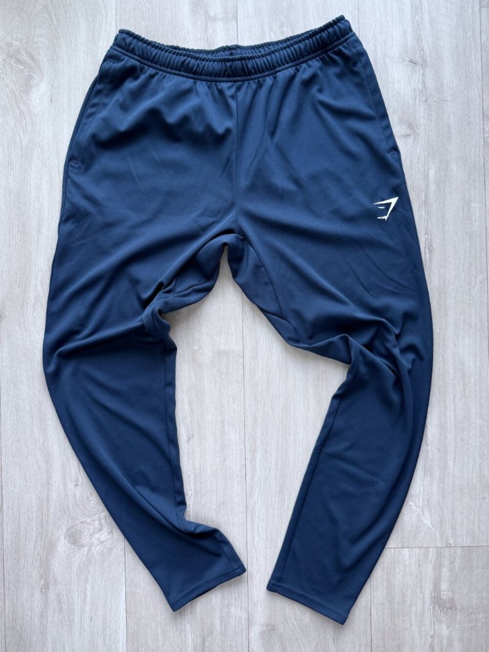 Gymshark Arrival Knit Joggers in Navy Slim Fit Medium